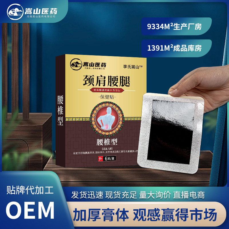 嵩山醫(yī)藥頸肩腰腿保健貼