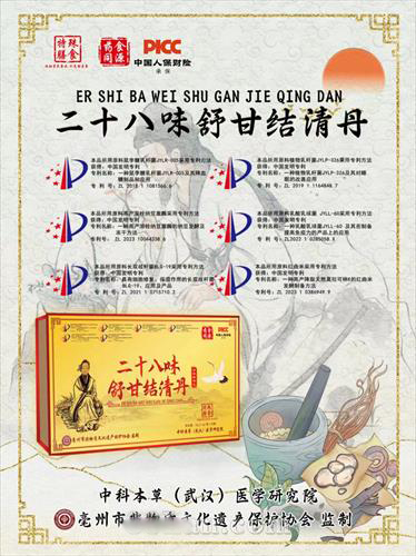 二十八味舒甘結清丹